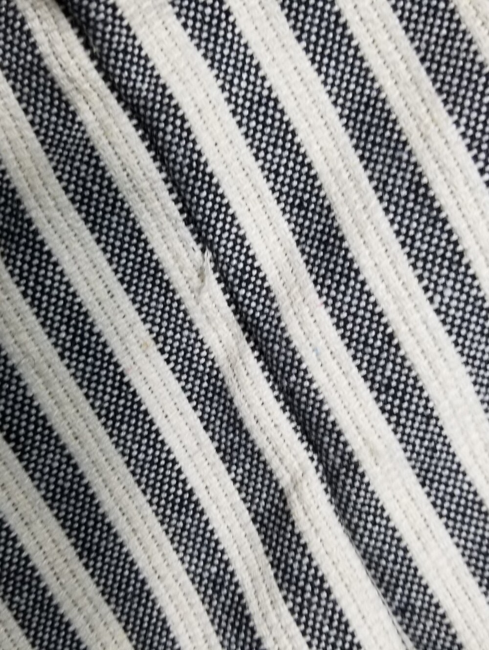 HURIDON DESIGN STYLE MARKET TOTE BAG BLACK AND CREAM - Picture 12 of 12